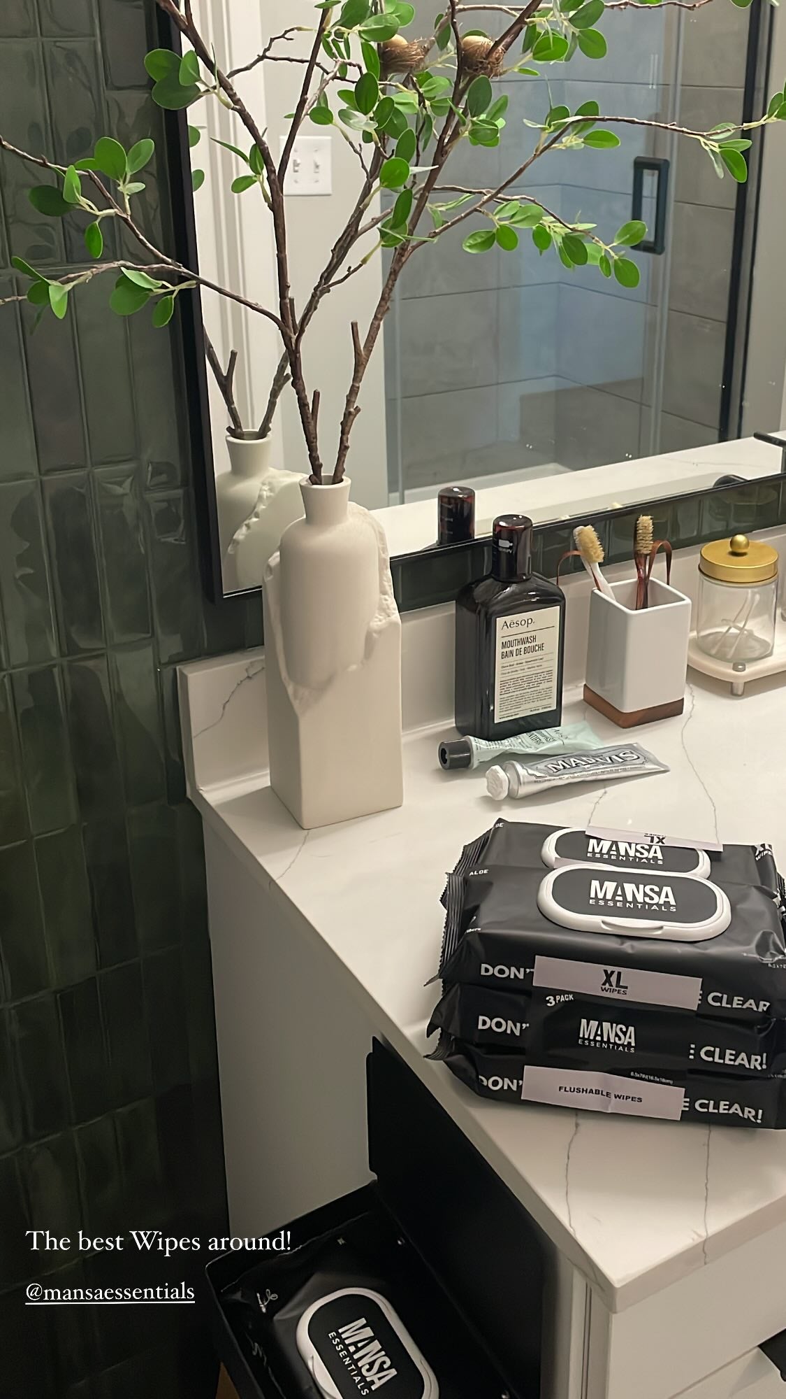 Warrior Wipes - Flushable Wipes - Mansa Essentials